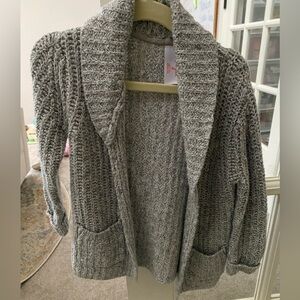 Chunky knit cardigan